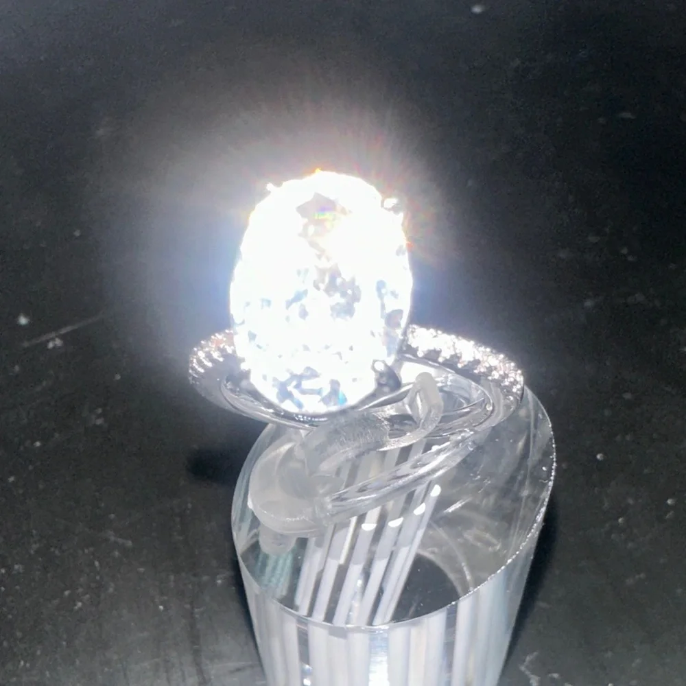 Fashion Jewelry Silver Ring Size 7 - Picture 7 of 9